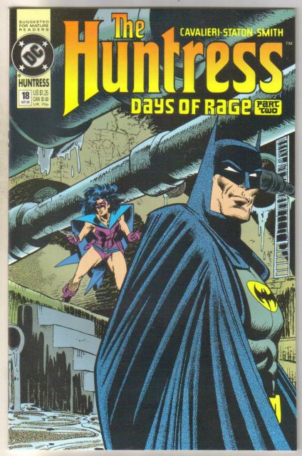 The Huntress #18 comic book near mint 9.4