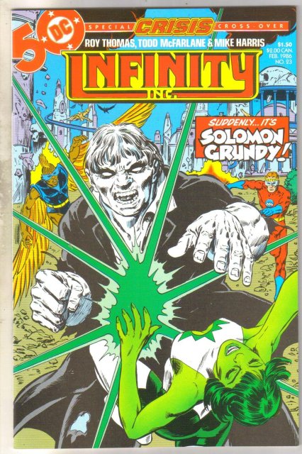 Infinity Inc #23 comic book mint 9.8