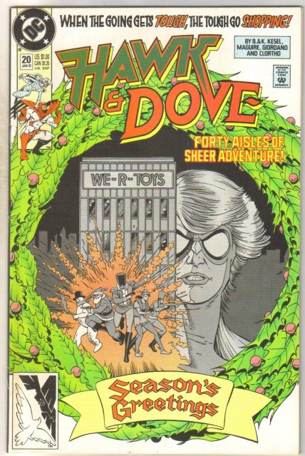 Hawk & Dove #20 comic book mint 9.8