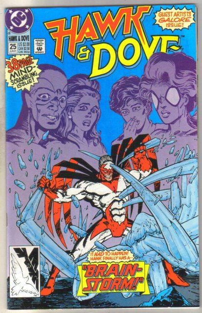 Hawk & Dove #25 comic book mint 9.8