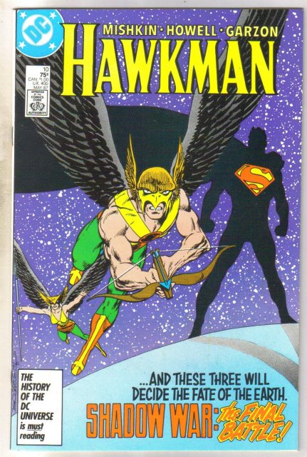 Hawkman #10 comic book mint 9.8