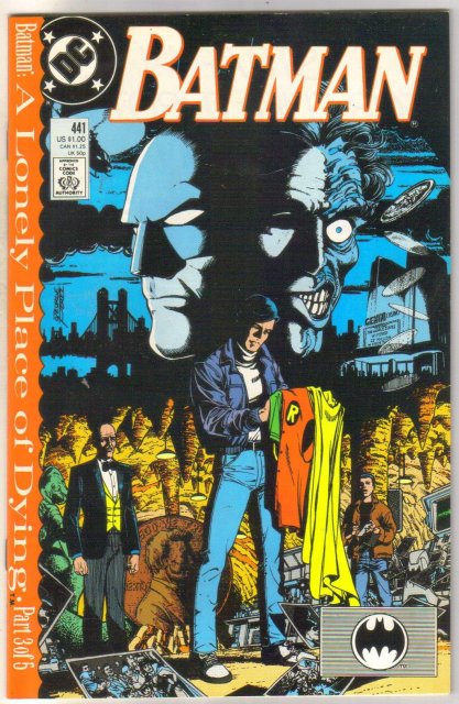 Batman #441 comic book near mint 9.4