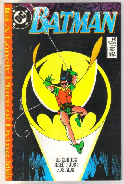 Batman #442 comic book near mint 9.4