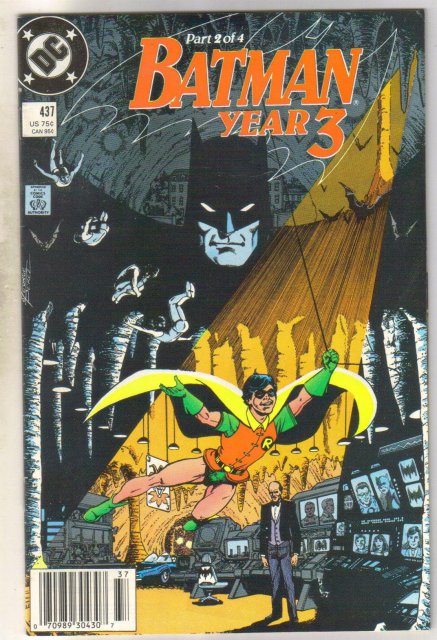 Batman #437 comic book near mint 9.4