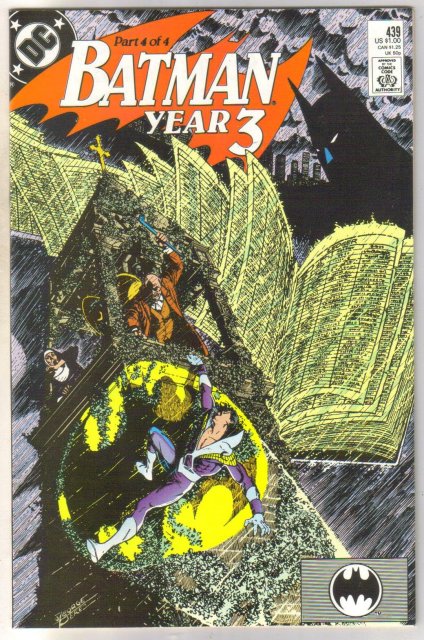 Batman #439 comic book near mint 9.4