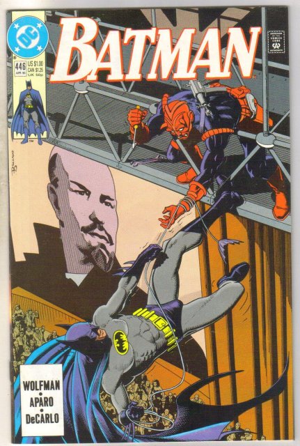 Batman #446 comic book near mint 9.4