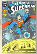 Adventures of Superman #505 comic book near mint 9.4