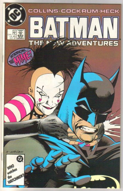 Batman #412 comic book near mint 9.4