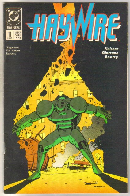 Haywire #11 comic book near mint 9.4