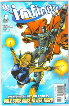 Infinity Inc. #1 comic book near mint 9.4