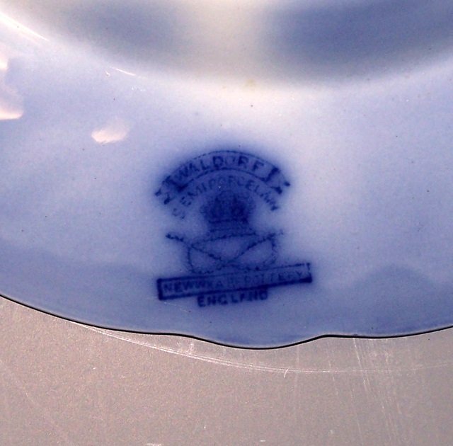 Flow Blue Soup Bowl