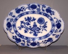 Flow Blue Platter