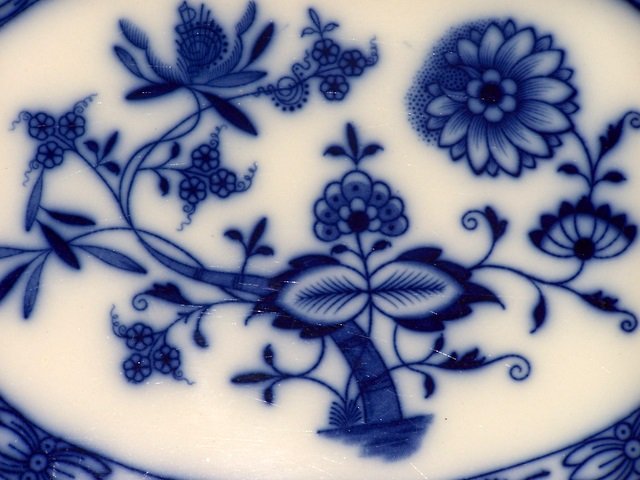 Flow Blue Platter
