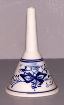 Blue and White Funnel