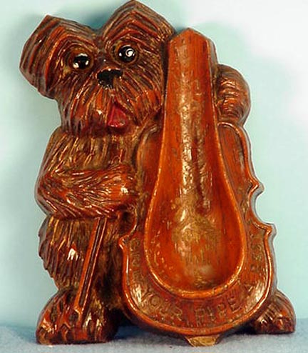 Lux Type Scotty Dog Smoking Pipe Holder
