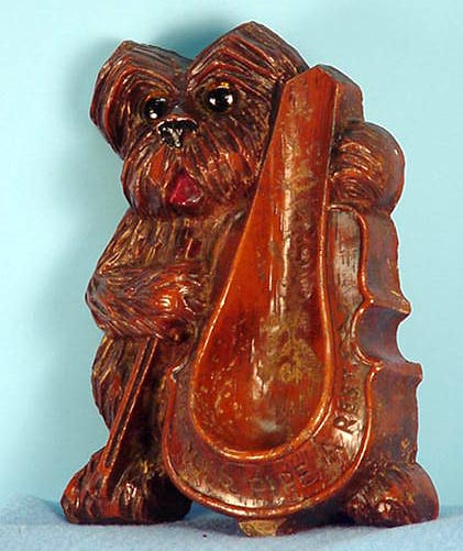 Lux Type Scotty Dog Smoking Pipe Holder