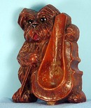 Lux Type Scotty Dog Smoking Pipe Holder