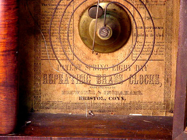 Brewster & Ingraham Beehive Shelf Clock