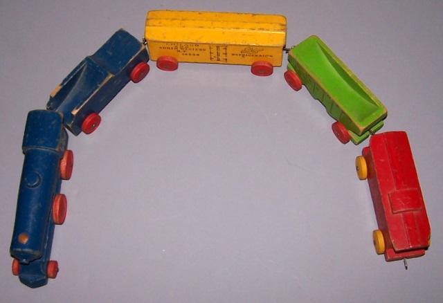 Wood Train Set