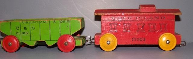 Wood Train Set