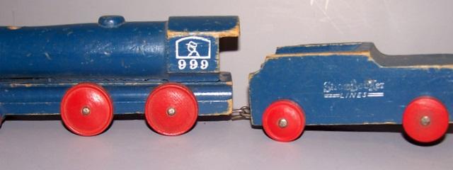 Wood Train Set