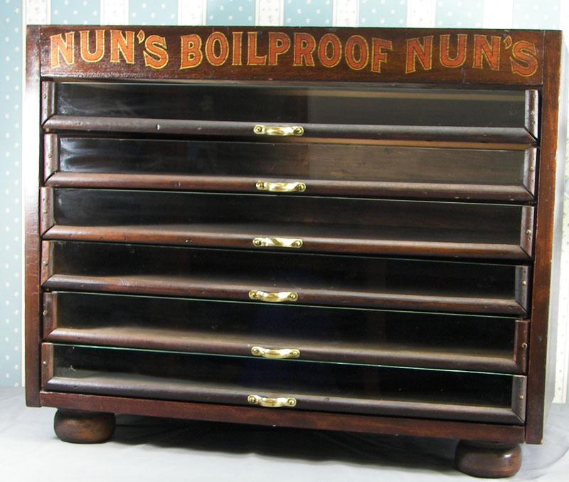 Nun's Boilproof Spool Cabinet