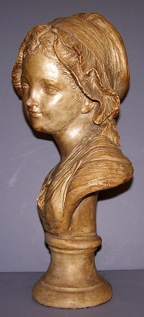 Bust of a Girls Head