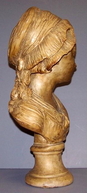 Bust of a Girls Head