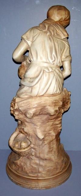 Full Body of a Girl Statue