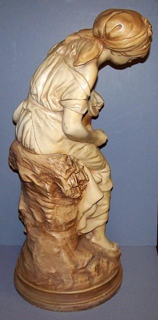 Full Body of a Girl Statue
