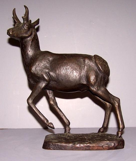 Bronze Deer Statue