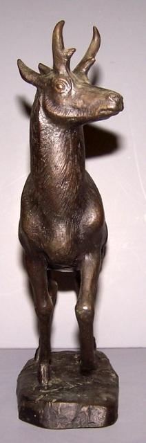 Bronze Deer Statue