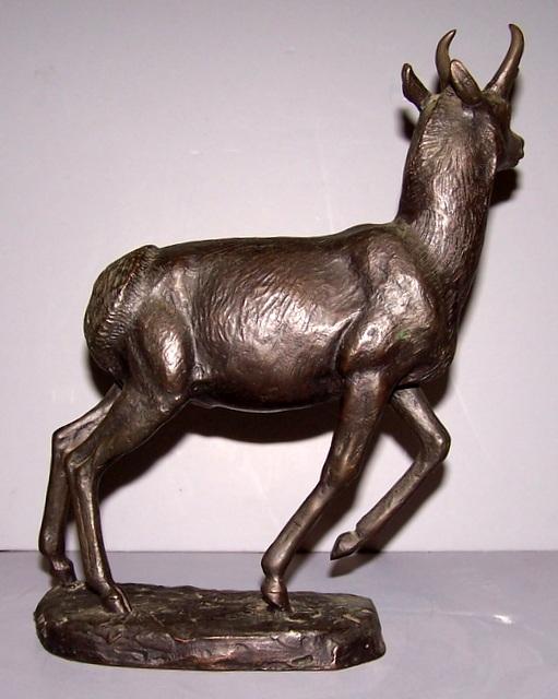 Bronze Deer Statue
