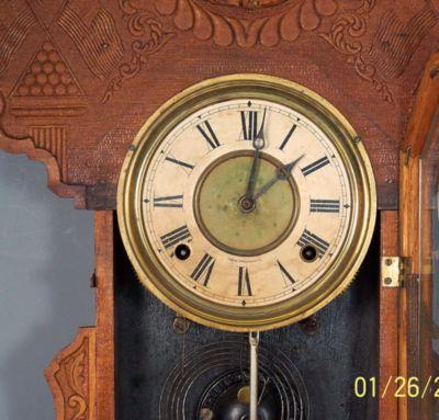 Admiral Dewy Oak Kitchen Clock