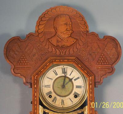 Admiral Dewy Oak Kitchen Clock