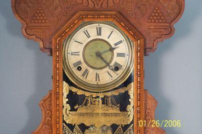 Admiral Dewy Oak Kitchen Clock