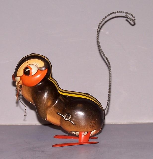 Tin Toy Chipmunk (As is)