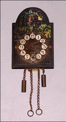 German Miniature Clock (As is)