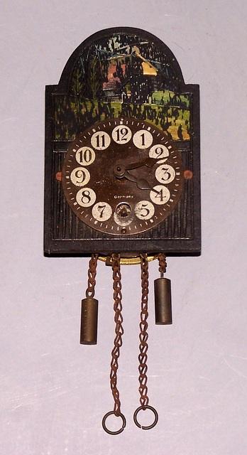 German Miniature Clock (As is)