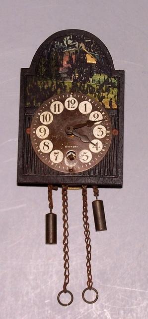 German Miniature Clock (As is)