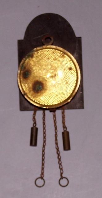 German Miniature Clock (As is)