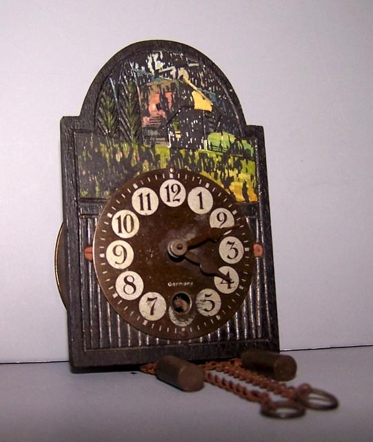 German Miniature Clock (As is)