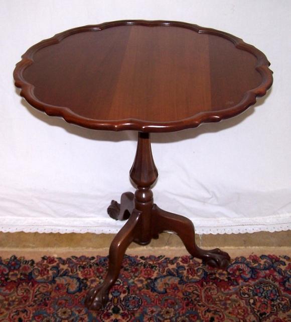Walnut Tilt Top Table
