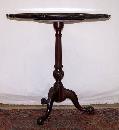 Mahogany Tilt Top Table