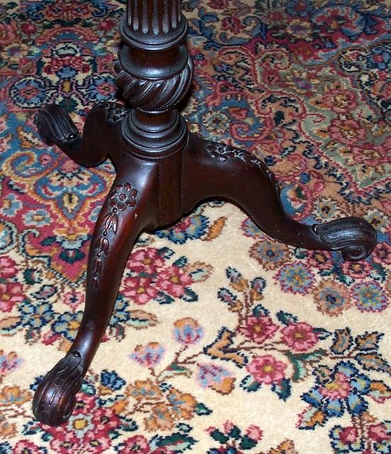 Mahogany Tilt Top Table