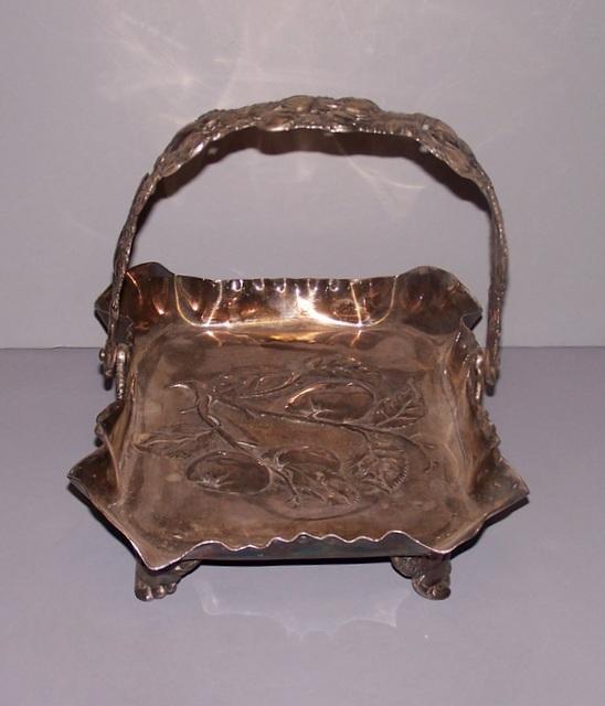 Pairpoint Silver Plate Basket