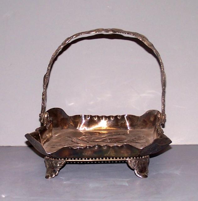 Pairpoint Silver Plate Basket