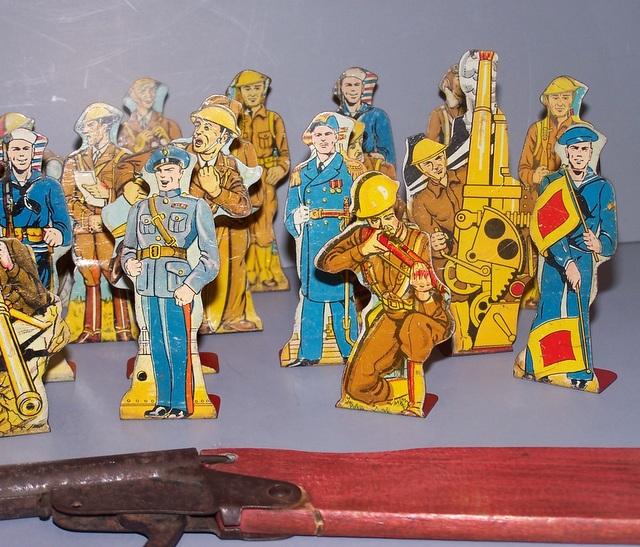 Marx Soldier set with Gun