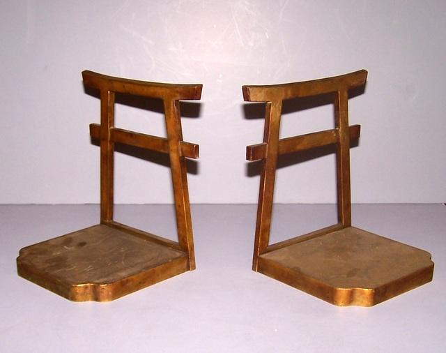 Brass Bookends