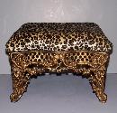 Pierced Iron Foot Stool